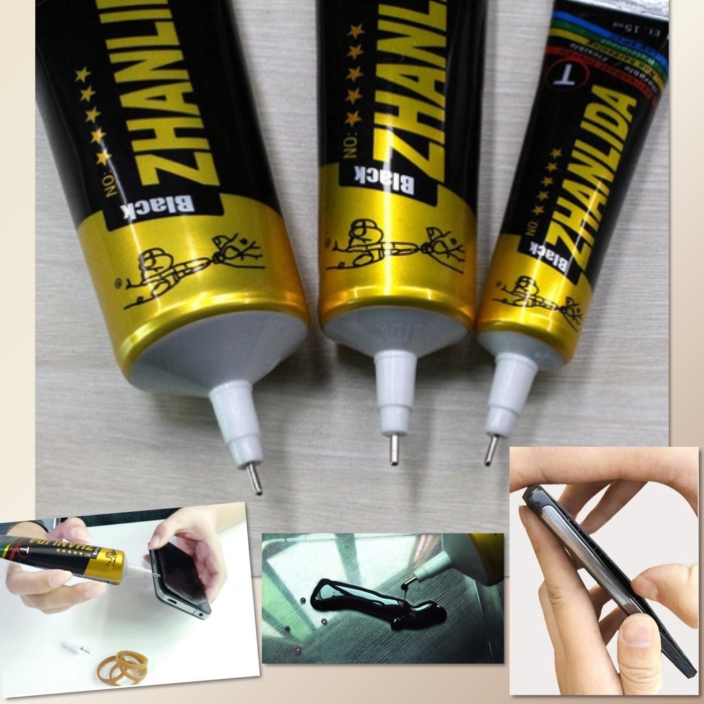 กาว ดำ ซ่อมมือถือ ซีล ติดจอ ลำโพง ยางดำ กาวอเนกประสงค์ รุ่นอัพเกรด เนื้อเบา เหนียวแน่น ใหม่ล่าสุด เกรดพรีเมี่ยม