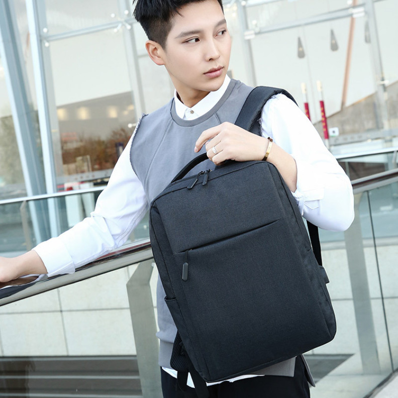 LHL BOUTIQUE กระเป๋าเป้พกพาขนาดใหญ่ที่เรียบง่ายสำหรับการเดินทาง