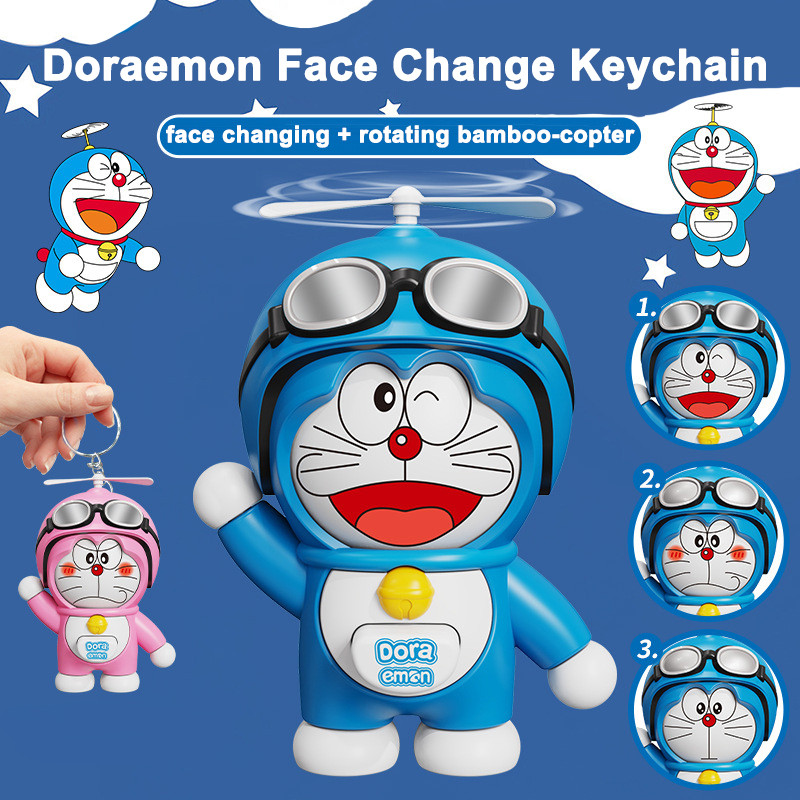 พวงกุญแจ Doraemon เปลี่ยนใบหน้า