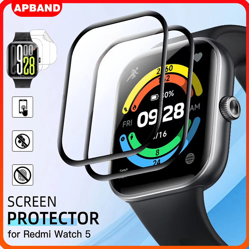 ฟิล์มกระจกนิรภัย TPU / 3D นุ่ม for Redmi watch 5/6 อุปกรณ์ป้องกันหน้าจอ Anti-Gores for Smartwatch Redmi watch 5/6