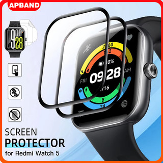 ฟิล์มกระจกนิรภัย TPU / 3D นุ่ม for Redmi watch 5/6 อุปกรณ์ป้องกันหน้าจอ Anti-Gores for Smartwatch Redmi watch 5/6