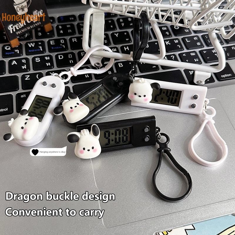 <Honeyheart> Kawaii การ์ตูน Sanrio 3D รูปแบบนาฬิกาเด็ก Cinnamoroll นาฬิกาแขวนกันน้ํา Pocketr เด็กของขวัญทํางานการเรียนรู้ตกแต่ง Nice