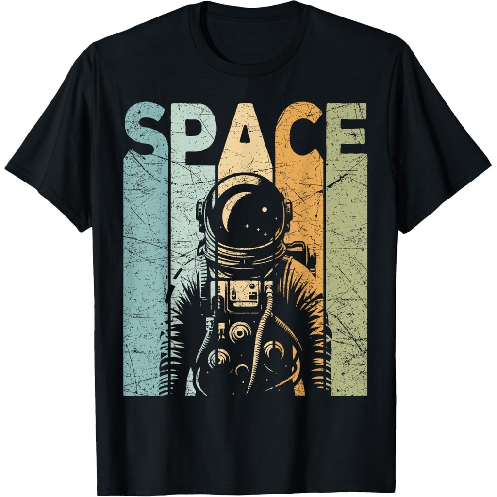 เสื้อยืด Space Vintage Outer Space Retro Space Nerd