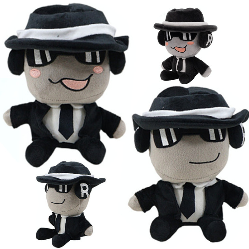 Chance Forsaken Plush สีดําชุด Figurine Chance Plush Robloxs ตุ๊กตาของเล่นสําหรับแฟนของขวัญวันเกิดสํ
