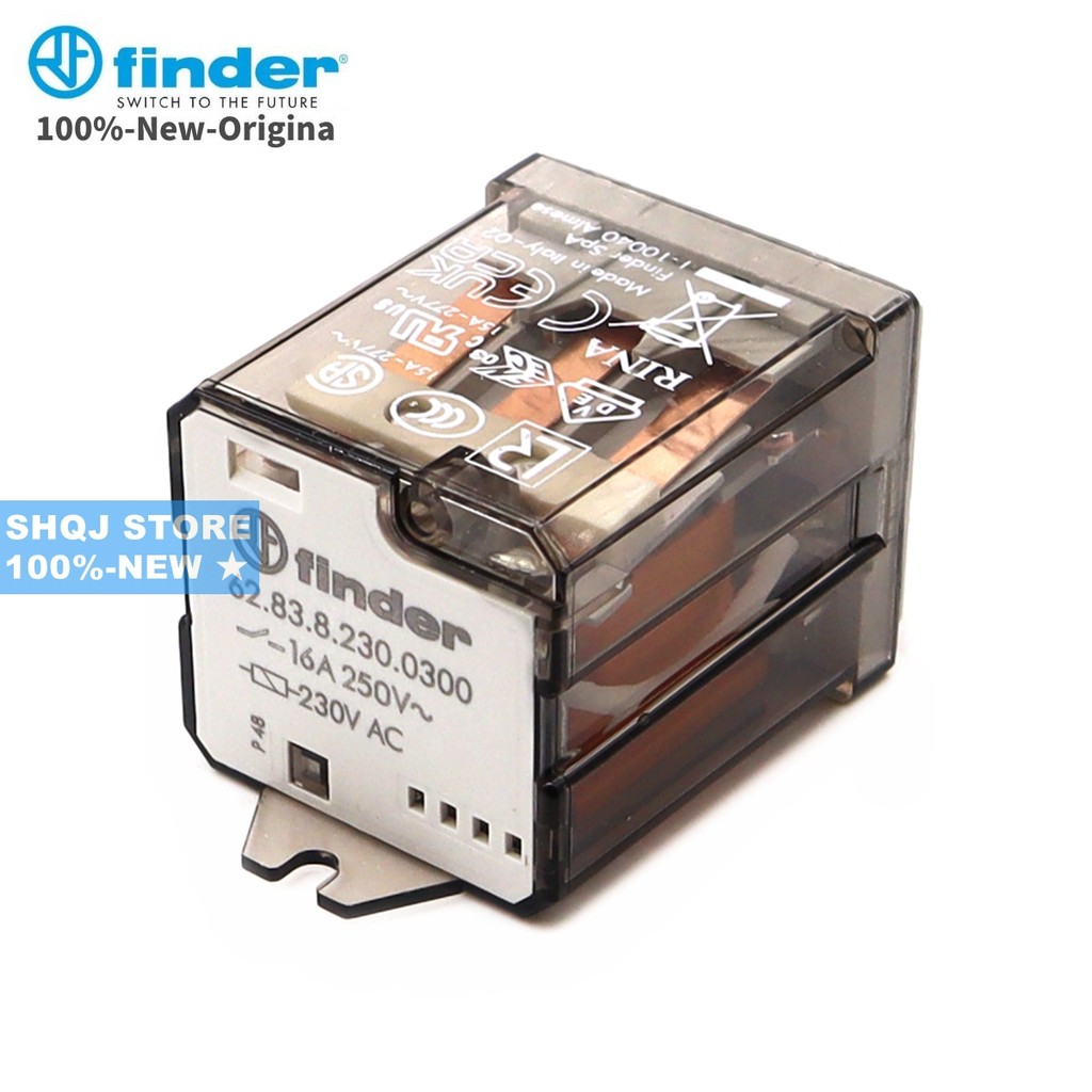 Finder 100%-ใหม่ 62.83.8.230.0300 1PCS 230VAC 16A 3NO RELAY เดิม