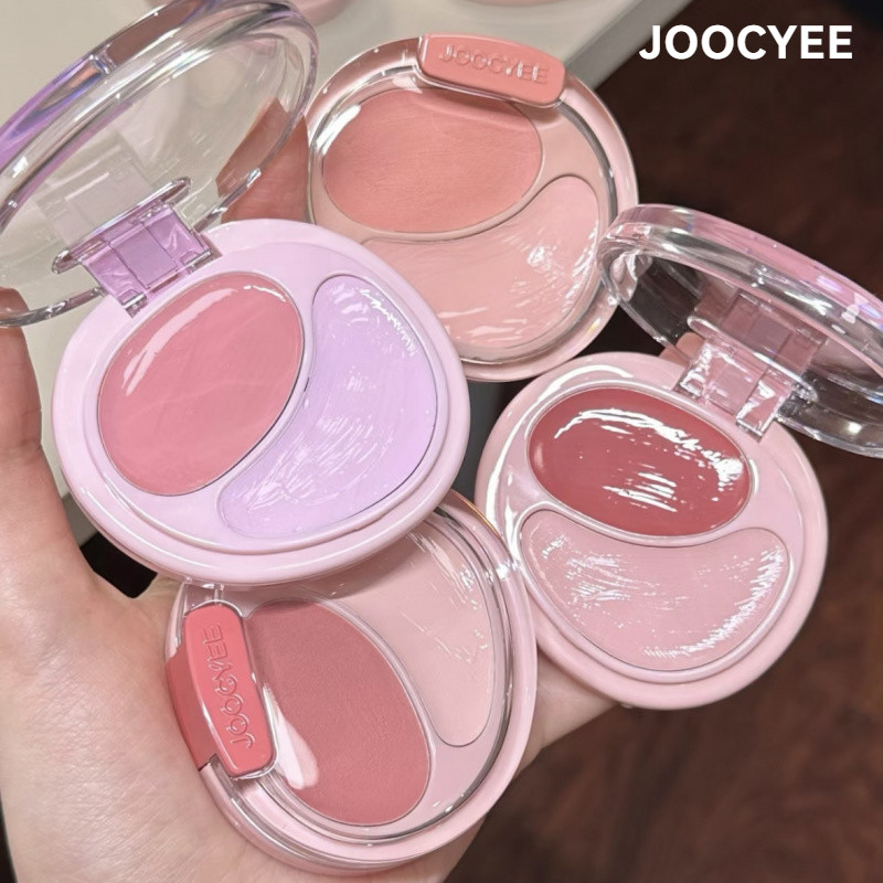 JOOCYEE ครีมบลัชออน บลัชออน 2 สี ให้ความชุ่มชื้น ผิวด้าน เรียบเนียน ละเอียดอ่อน