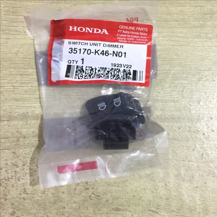 TOMBOL SUPRA GTR VARIO 110 FI ORIGINAL AM 35170K46N01 ปุ่ม Far Near คุณภาพสูง