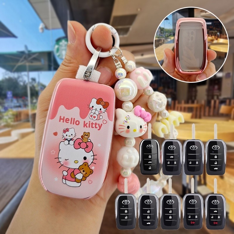 คุณภาพสูง TPU สําหรับ Isuzu เคสกุญแจ Toyota corolla altis yaris vios wish innova camry vigo fortuner เคสกุญแจรถยนต์ เคสกุญแจรีโมทรถยนต์ Clone