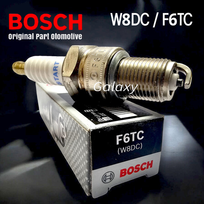 Express * หัวเทียน BOSCH W8DC - F6TC - กุญแจขนาดใหญ่ - Kijang 4K 5K 7K - ของแท้