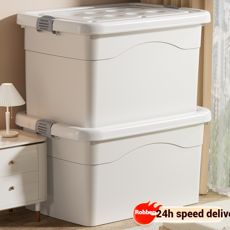 S-Airice กล่องเก็บของพลาสติก ลิตร มีล้อ 70/240/320/410L ลังพลาสติก ใช้เก็บของ แบบอเนกประสงค์