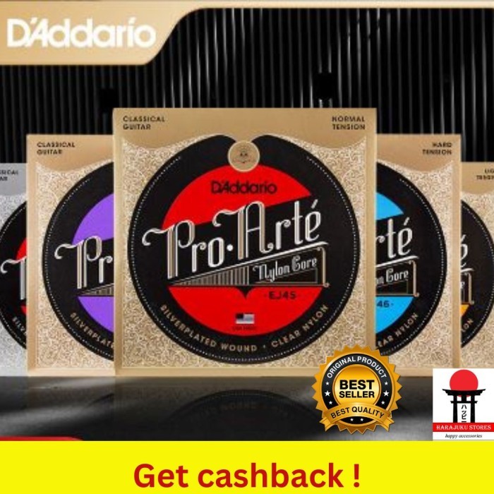 สายกีต้าร์ไนลอน Daddario EJ27N, EJ49, EJ45