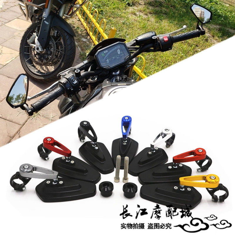 เหมาะสําหรับ Honda CB650R CBR650R CB650F CBR650F ดัดแปลงกระจกมองข้างแฮนด์กระจกมองหลัง CNC สไตล์ใหม่