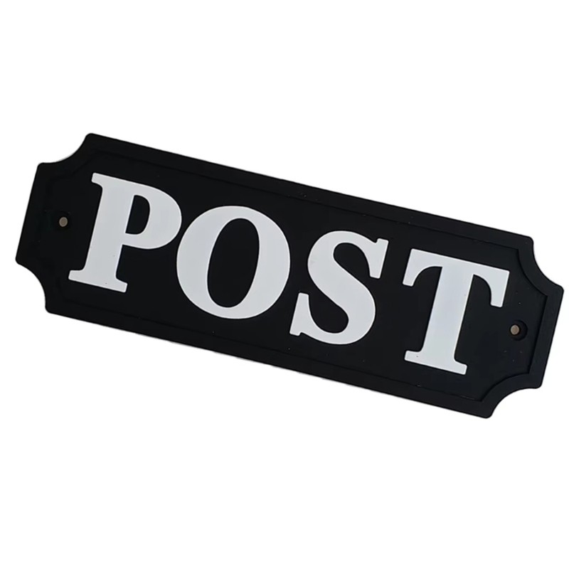 R * พลาสติก POST ป้ายกล่องจดหมายป้ายผนัง Letterboxes โล่ชื่อพลาสติก POST ป้ายแผ่นสําหรับตกแต่งบ้าน