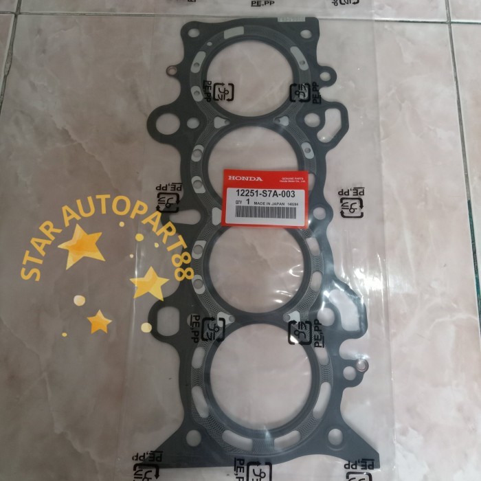 ฝาสูบปะเก็นฝาสูบ Stream 1.7 D15B Civic 2001 D17A เหล็ก