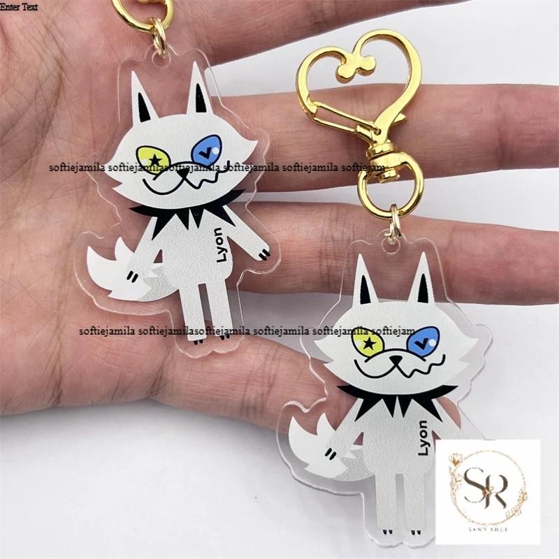 Thai Boy Band LYKN Lycan Lykyou คอสเพลย์พวงกุญแจ Unisex Kawaii โลหะผสมอะคริลิคจี้พวงกุญแจกระเป๋า Acc