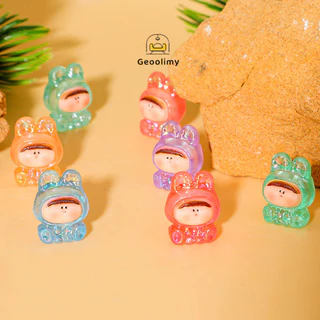 Little Lilith ตกแต่ง น่ารัก DIY เครื่องประดับ กระเป๋าปริศนา ขุดสมบัติตกแต่งรถขายดี สามมิติ Luminous สไตล์สุ่ม ✨Geoo