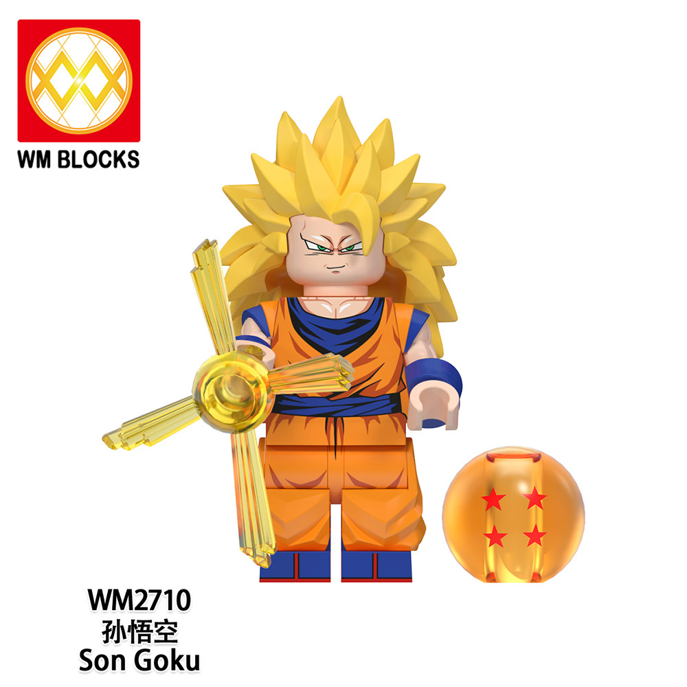 DB Cell Torankusu Majin Buu Building Son Goku Blocks Vegeta Figures ของเล่น