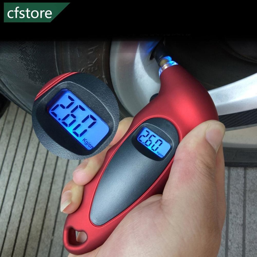 CSE LCD Digital Tyre Tyre Air Pressure Gauge Tester Tool Tyre Tools สําหรับรถยนต์อัตโนมัติ