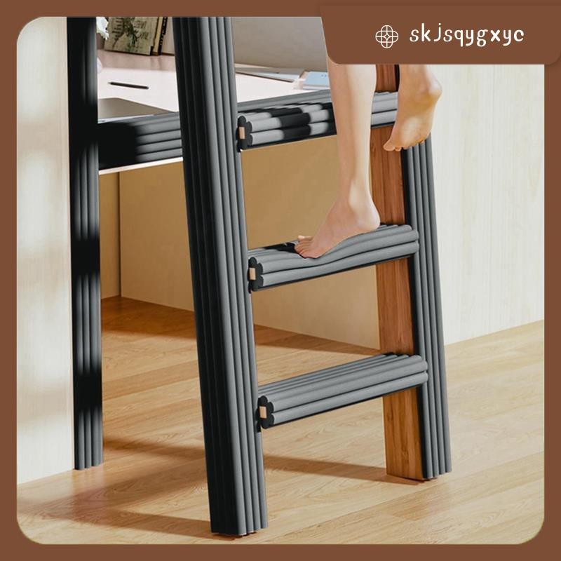 skjsqygxycBunk Bed Ladder Pads, Self-Adhesive Cover,Soft Step Padding Loft Bed,Traction Treads