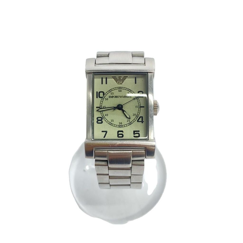 Emporio Armani Wrist Watch Women's Analog -- SLV AR-0217 Direct from Japan Secondhand