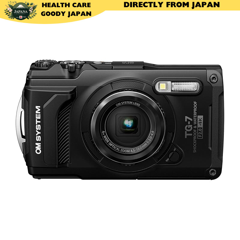 OM SYSTEM Olympus Tough TG-7 Black