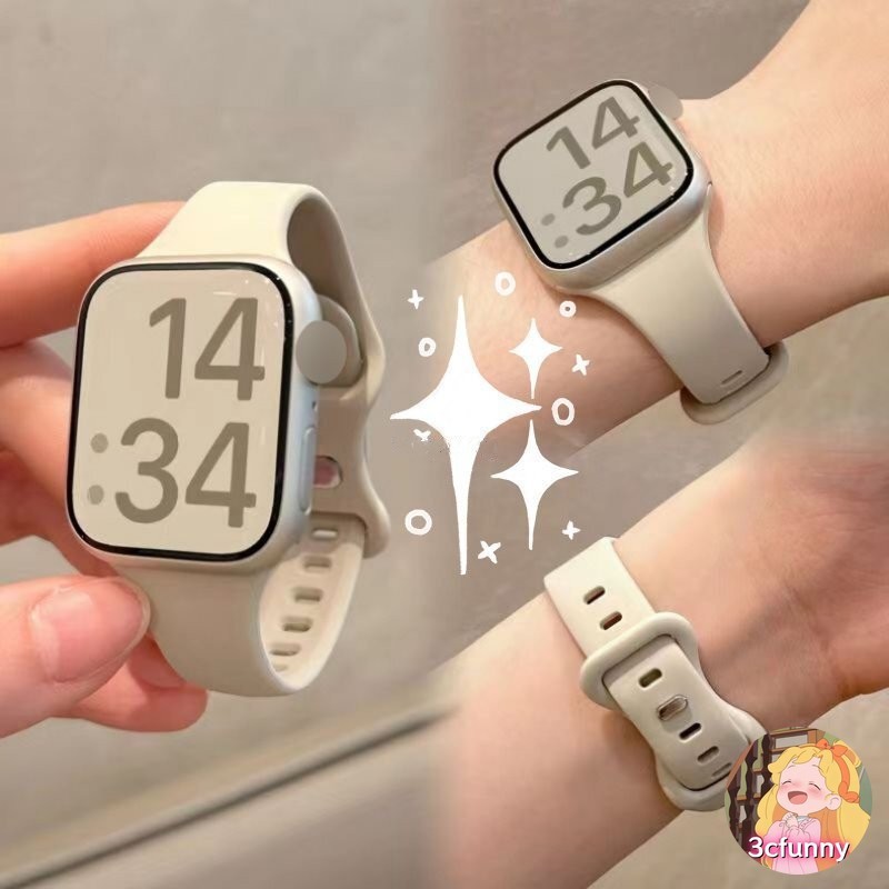 Redmi Watch 5 Active/Lite Band Slim สายซิลิโคนเหมาะสําหรับ Redmi Watch 5 4 Mi 8Pro/9Pro อุปกรณ์เสริมนาฬิกาอัจฉริยะ