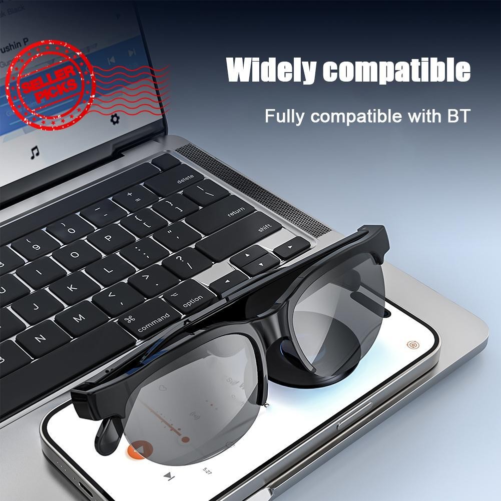 แว่นตาอัจฉริยะชุดหูฟัง Bluetooth5.0 แว่นกันแดด Tac Polarized เปิดแว่นตาเสียงอัจฉริยะไร้สาย U5u7