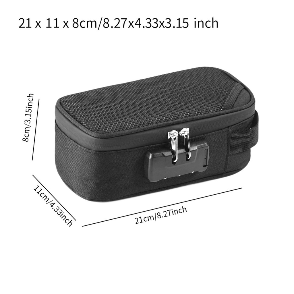[Qklmdt] ภาชนะถุงกลิ่น Odor Premium Portable Storage