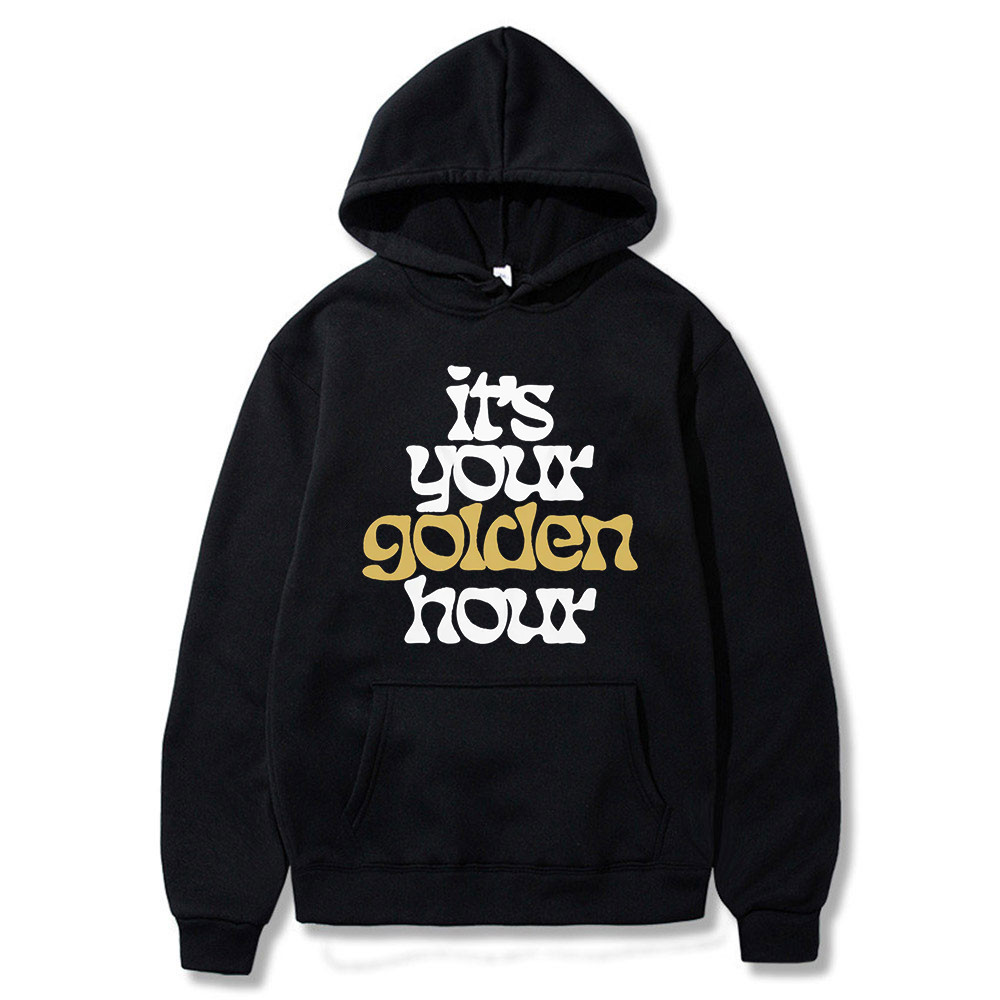 JVKE Golden Hour Shimmer Hoodie แฟชั่นแขนยาว Streetwear ผู้หญิงผู้ชาย Hooded Sweatshirt 2023 Hip Hop