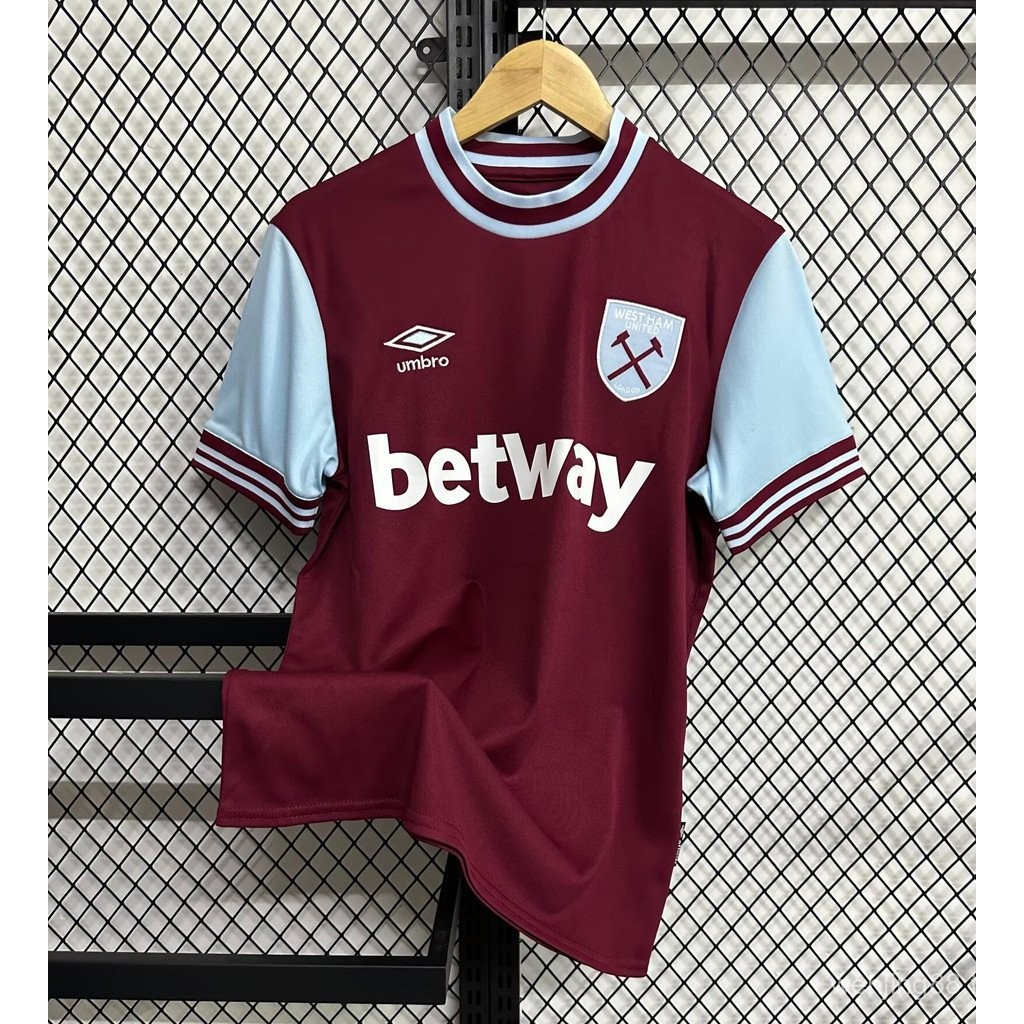 Fans Version 2024-25 West HAM United Home Jersey เสื้อฟุตบอล S-4XL