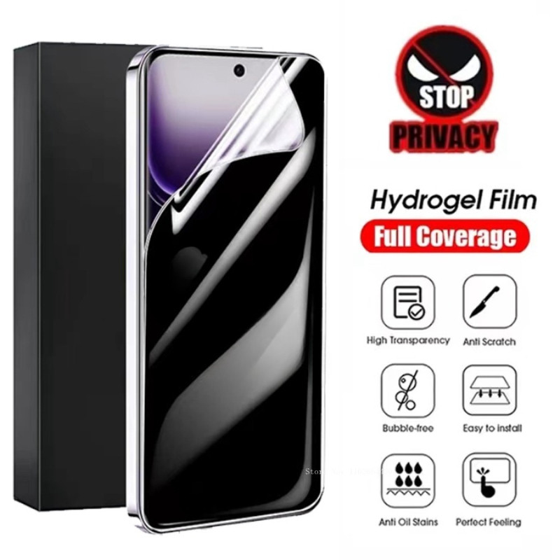 Anti Spy ความเป็นส่วนตัว Soft Hydrogel ฟิล์มสําหรับ Oukitel C53 C51 C50 C38 C37 C36 WP36 WP35 C35 An