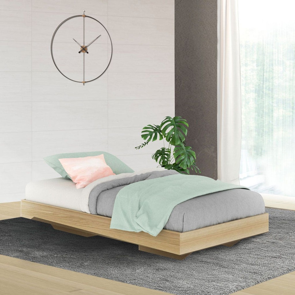 SB Design Square เตียง 3.5 ฟุต รุ่น Blissey สีไม้อ่อน (111x204x28 ซม.) แบรนด์ KONCEPT FURNITURE