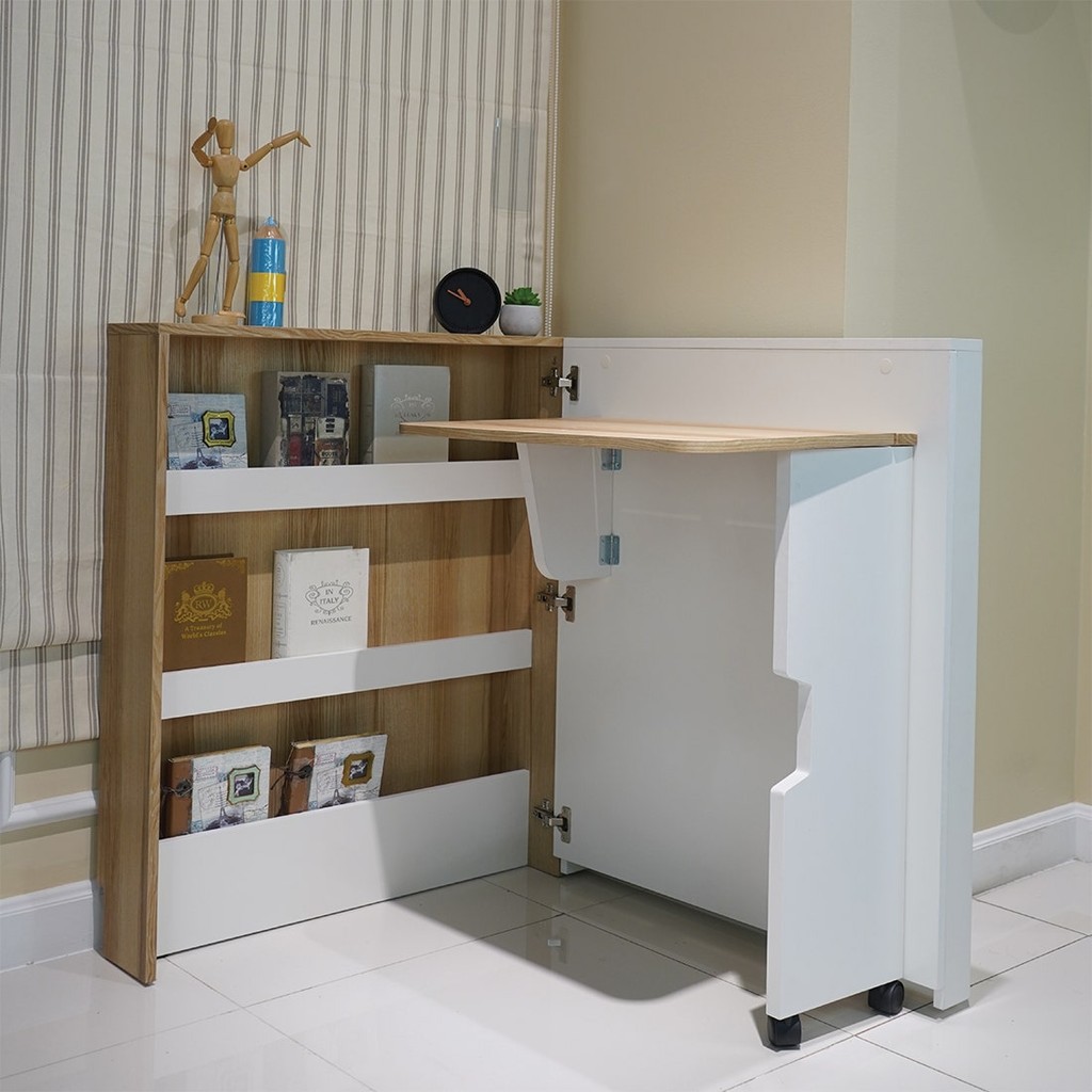 SB Design Square ชั้นวางซีดี/หนังสือ KC-PLAY รุ่น PICKI สีน้ำตาลอ่อน (80 x 26 x 95 ซม.)  แบรนด์ KONCEPT FURNITURE