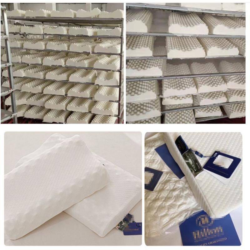 ส่งไทยครับ  หมอนยางพาราธรรมชาติ 100% ป้องกันไรฝุ่นและแบคทีเรีย รูปทรงโค้งมน ช่วยให้หลับสบาย ไม่อับชื้น ไม่มีกลิ่นอับ รูปที่ 6