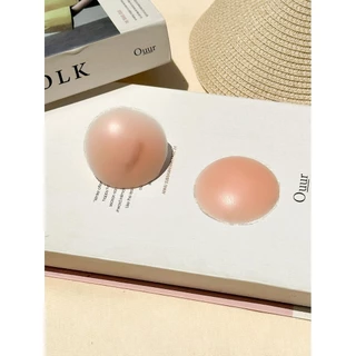 ส่ง 2 ชิ้น🌟ซิลิโคน ผู้หญิง ที่มองไม่เห็น ยก ปิดจุกนม / นํากลับมาใช้ใหม่ได้ กาวในตัว แผ่นแปะเต้านม กลีบดอกไม้ / ที่ไ