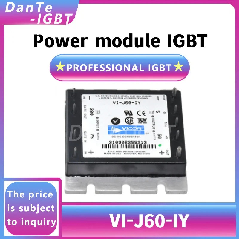 VI-J60-IY IGBT โมดูลใหม่กําลังสูง VI-J60 วงจรเรียงกระแสจุดเดิม HGY0