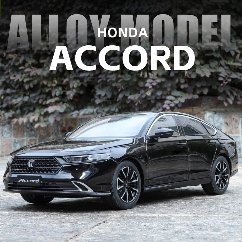 1:18 HONDA ACCORD Eleventh B Class Sedan โลหะผสมโลหะ Die Casting รุ่นรถเสียงและแสงคลาสสิกงานอดิเรกของสะสมวันเกิด Boy