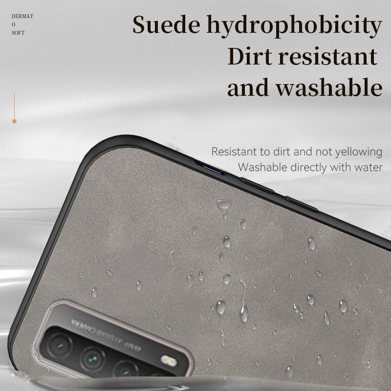 สําหรับ Huawei Y7A เคสโทรศัพท์หนังนิ่มหนังแกะหรูหราพร้อมที่ยึดในรถยนต์แบบแม่เหล็กมัลติฟังก์ชั่น - รูปที่ 5