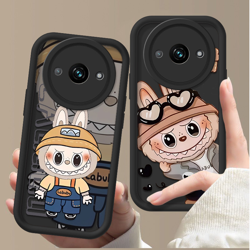 เคส redmi a3 เคส poco c61 สําหรับ  กรณี  กรณีน่ารัก LaBu เคสโทรศัพท์ – โปรปัง