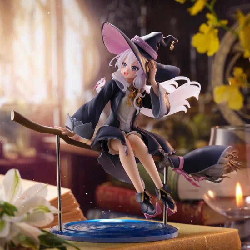 Taito Wandering Witch การเดินทางของ Elaina AMP + ชุดแม่มด Elaina PVC อะนิเมะรูปสะสมตุ๊กตาของเล่นของข