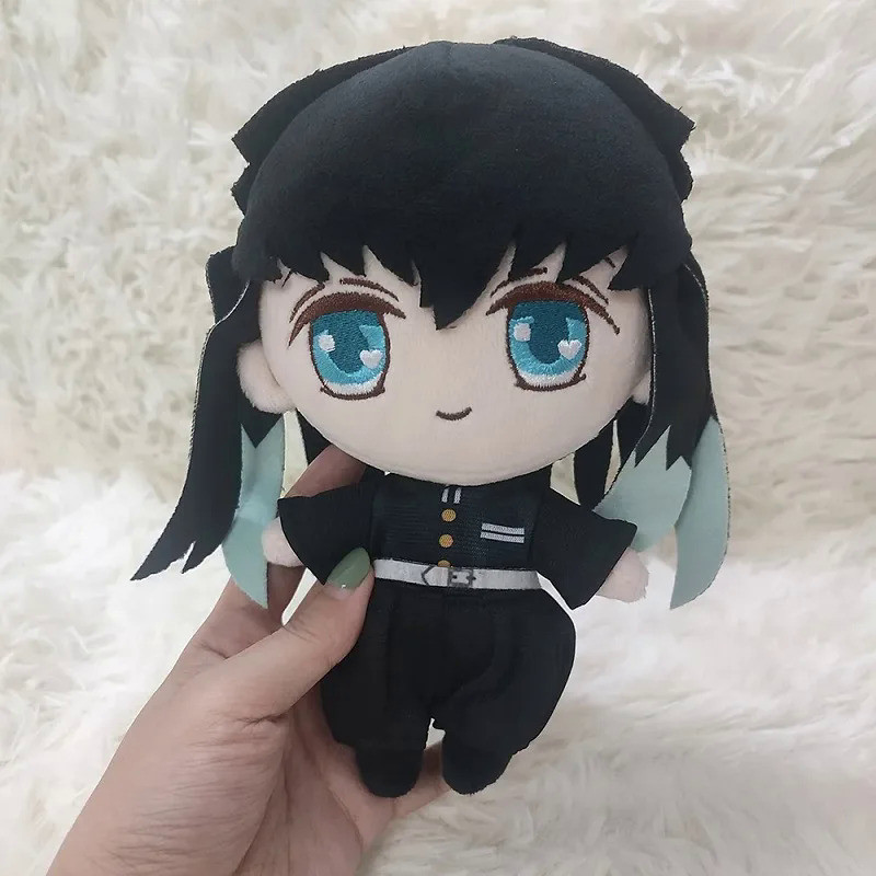 20cm Demon Slayer Tokitou Muichirou Plush Toy Doll Plushie Anime Cosplay Figure Gift