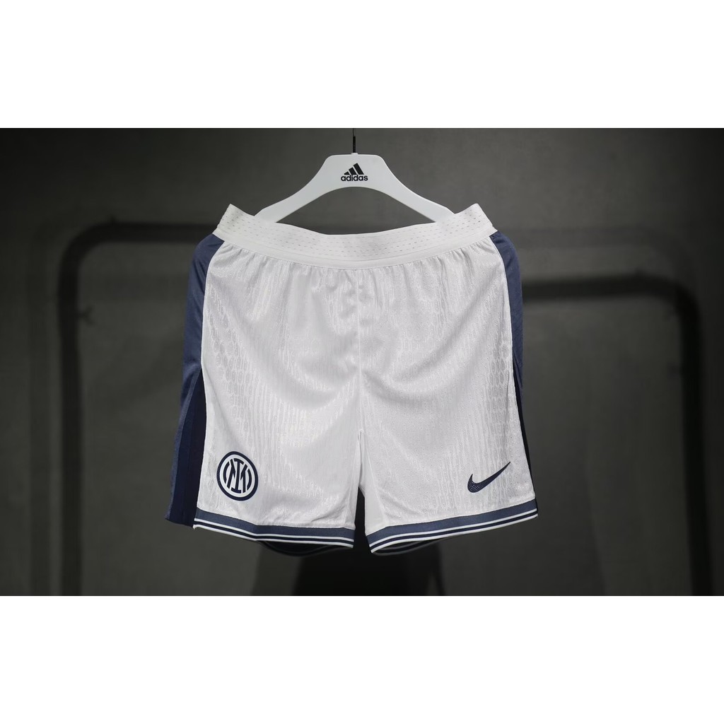 2425 New Inter Milan away player edition กางเกงฟุตบอลคุณภาพสูงสําหรับกีฬากลางแจ้งกางเกงขาสั้นฟุตบอล