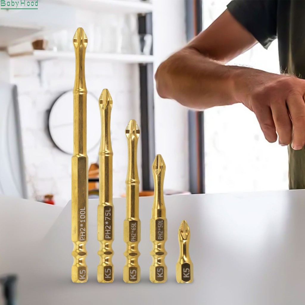 BABYHOODลื่นK5 PH2 Magnetic Batch Head Crossไขควงความแข็งเจาะบิต