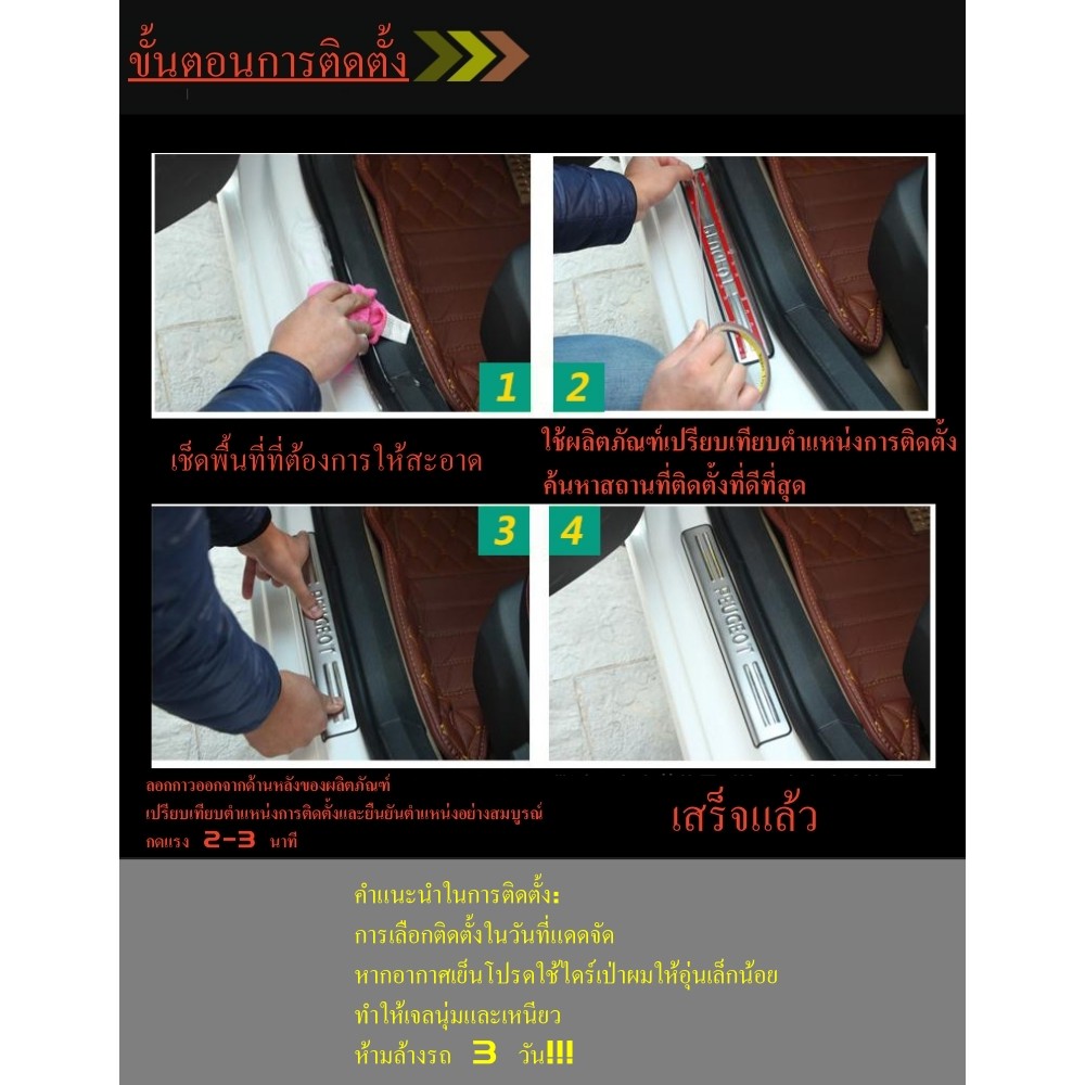 WY TOYOTA [YARIS CROSS กันรอยด้านหลัง] YC ด้านหลังยามใหม่ YARIS อุปกรณ์เสริมพิเศษสแตนเลสแผ่นฝาครอบด้านหลังกันชนด้านหลัง Trim เกณฑ์ด้านหลัง2024 2025