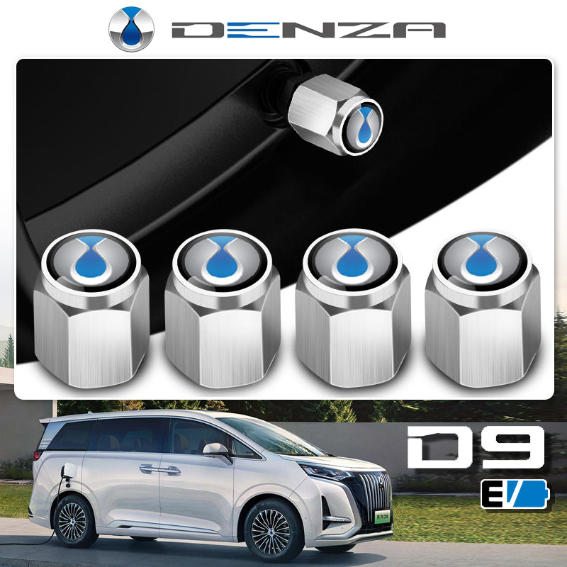 2024 ~ 2025 DAENZA EV/BYD ยางวาล์วหมวก D9 พิเศษรถวาล์ว Core ฝาครอบป้องกัน