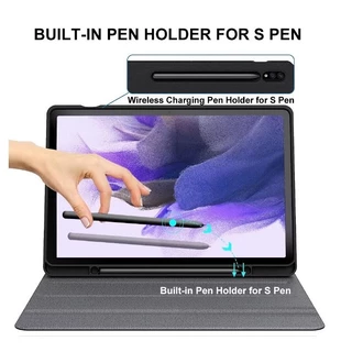 ไทย-อังกฤษ เคสคีย์บอร์ด keyboard เคส Samsung Galaxy Tab S6 lite S7 S8 S9 S10+ S7FE S9FE S9FE+ A7 A7lite A8 A9 A9+กรณีแป้นพิมพ์สําหรับ samsung Tab S8+ S9+ S7+ S8Ultra S9Ultra