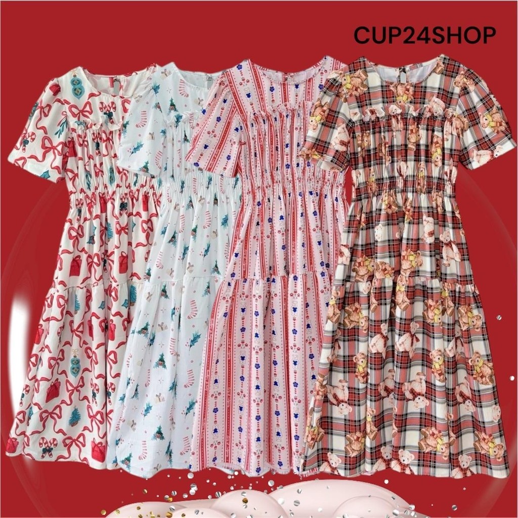 DRESS เดรสลำลอง DR225 ใส่ได้ทุกโอกาส ดีเทลสวยงาม นุ่มสบายไม่อึดอัด สินค้าพร้อมจัดส่งทันที