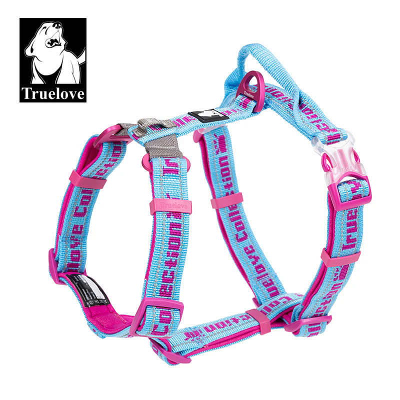 Truelove Pet Harness No Pull Tactical Service Pet Lift Breathable Mesh Reflective Sport Padded Dog H