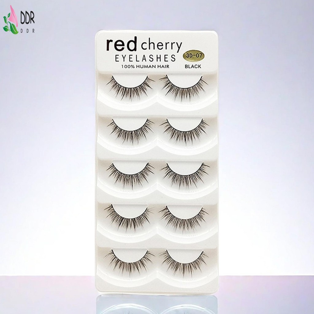 Black Band Wispy Eyelashes แต่งหน้า Extensions Strip Lashes