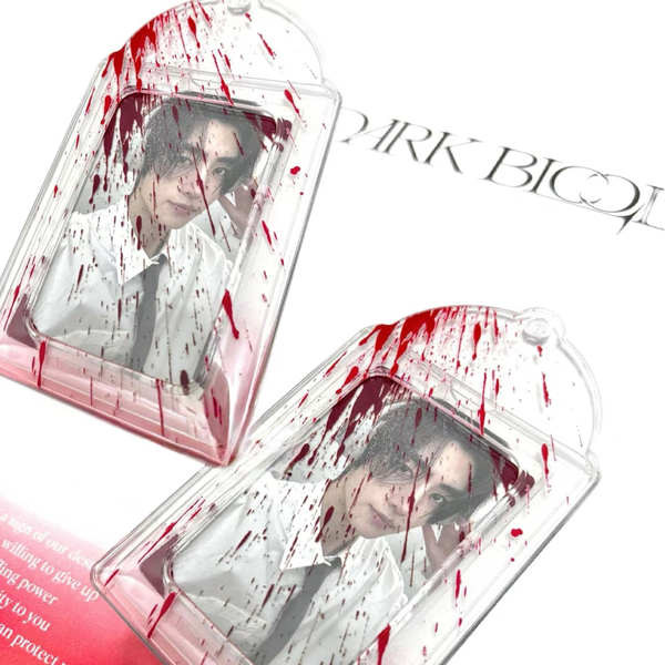 เฟรมการ์ดใส เฟรมการ์ด ปลอกบัตร BloodyMary มูลค่าสูงในบัตรอาหารนักเรียนบัตรวิทยาเขตบัตร 3 นิ้วบัตรขนาดเล็กโพลารอยด์กรณีป้องกัน